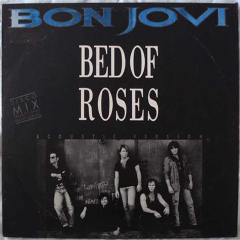 bon jovi singing bed of roses