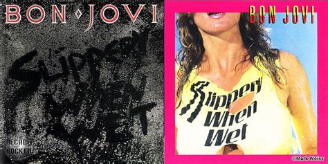 bon jovi slippery when wet original cover