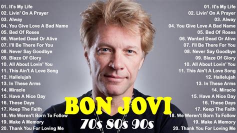 bon jovi youtube playlist