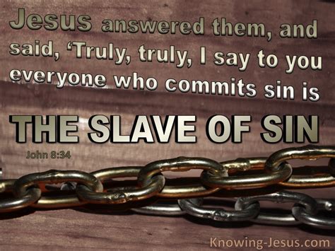 bondage of sin scripture