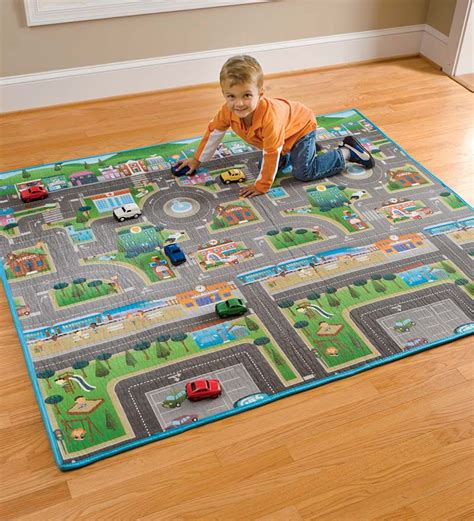 bonded leather car play mat
