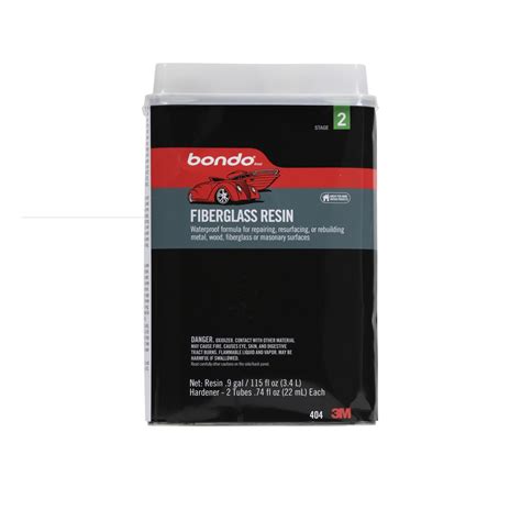 Bondo Fiberglass Resin Coverage