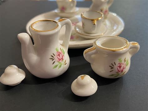 Bone China Miniature Tea Set