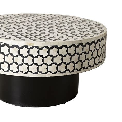 Bone Inlay Coffee Table Early Settler