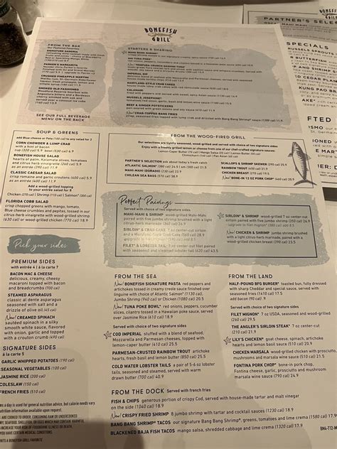 bonefish grill early bird menu