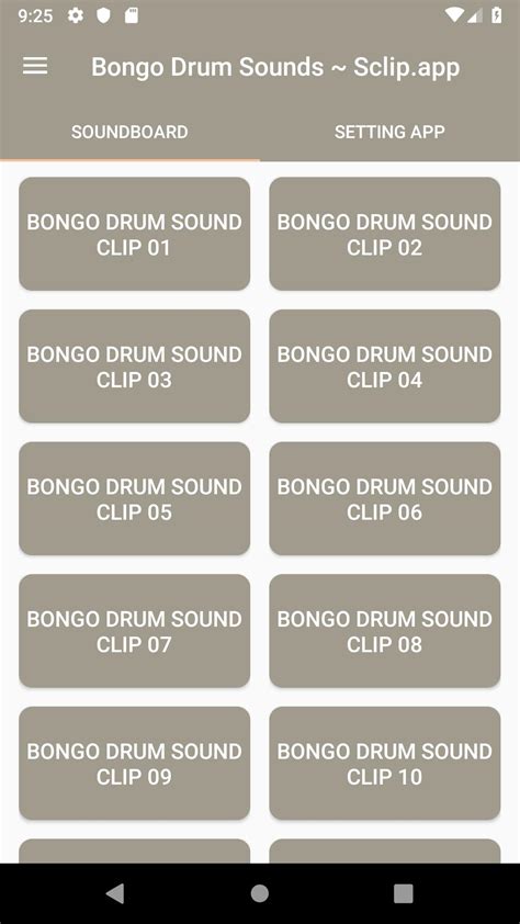 Bongo Drum App