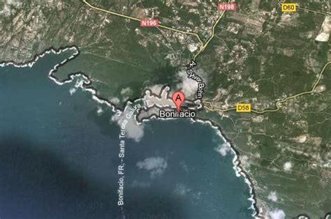 Detailed map of Bonifacio