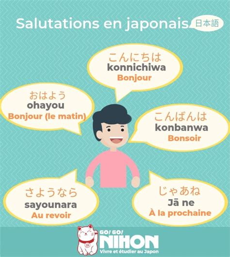 bonjour en japonais signification