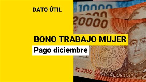 bono trabajo mujer pago 2023