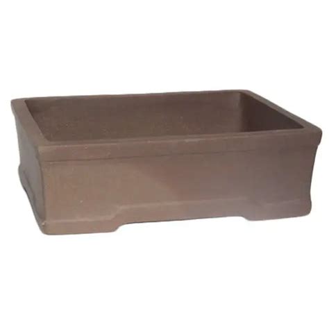 Bonsai Pot Unglazed Rectangle