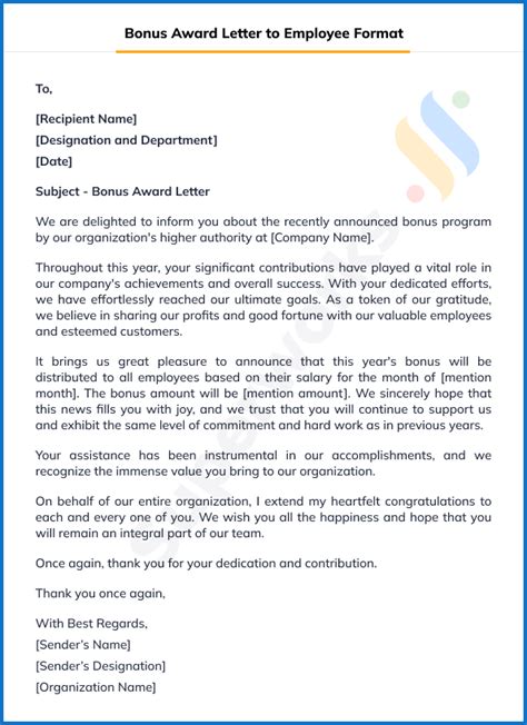 Bonus Announcement Letter Format, Meaning, Tips, Examples, and More