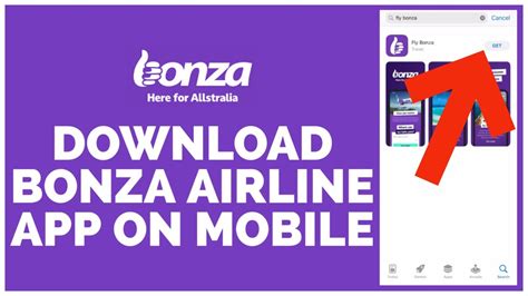 bonza airlines app