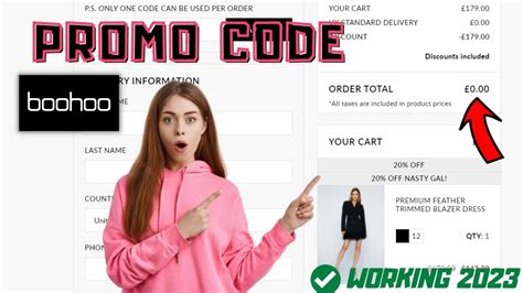 Boohoo Womens Discount Code