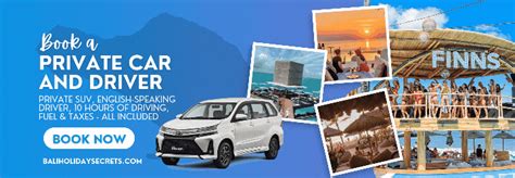 Booking a private driver