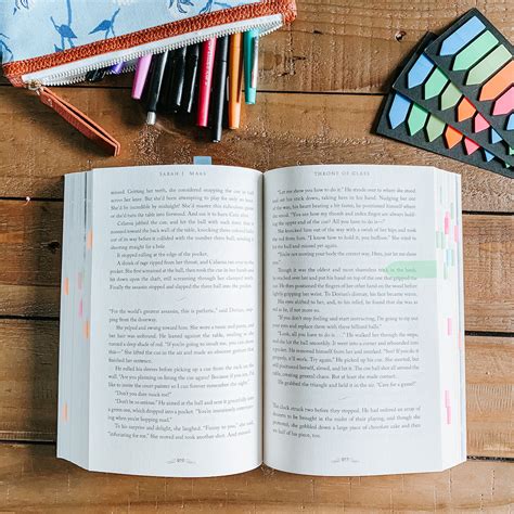Book Annotation Tabs Color Code