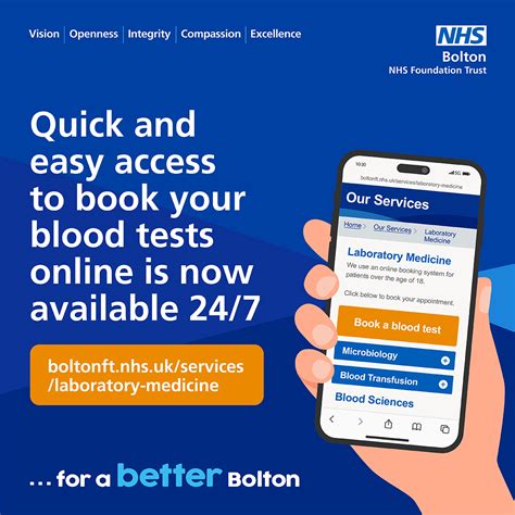 book blood test online southampton