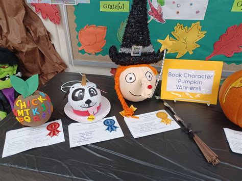 Book Character Pumpkin Contest