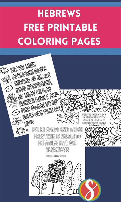 book of hebrews coloring pages