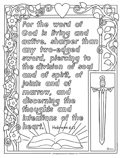 book of hebrews coloring pages