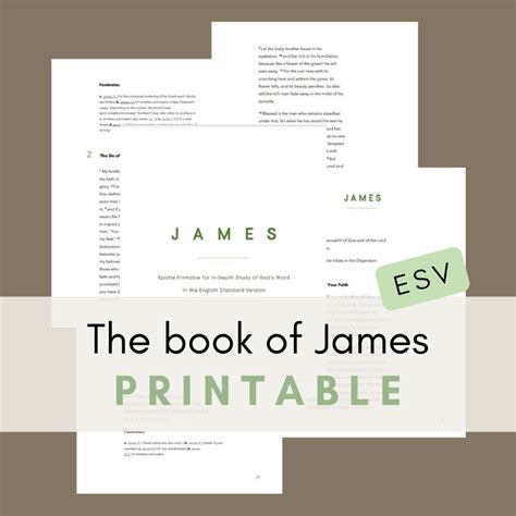 Book Of James Esv