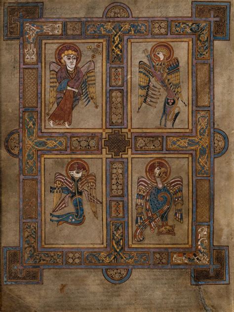 Book Of Kells Illustrations