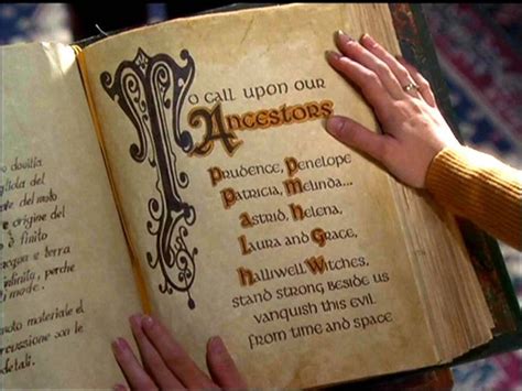 Book Of Shadows Charmed