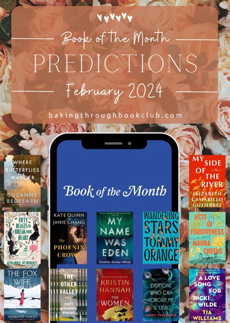 Book Of The Month Predictions