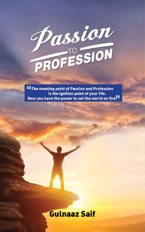 book passionate about their profession