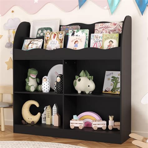 Book Rack With Cubbies