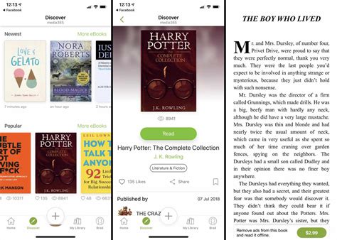 book reading app for free