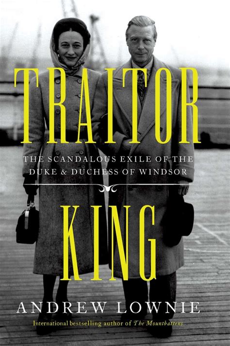 book review - traitor king by andrew lownie