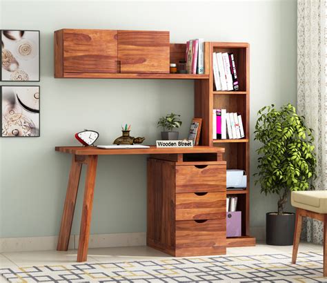 Book Shelf With Study Table
