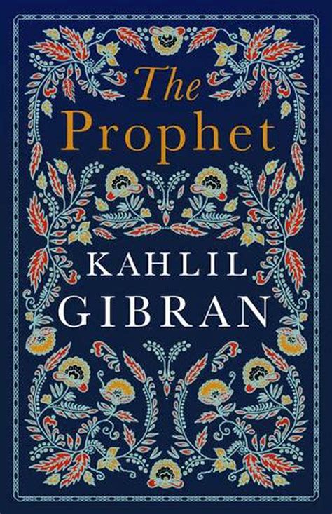 book the prophet by kahlil gibran