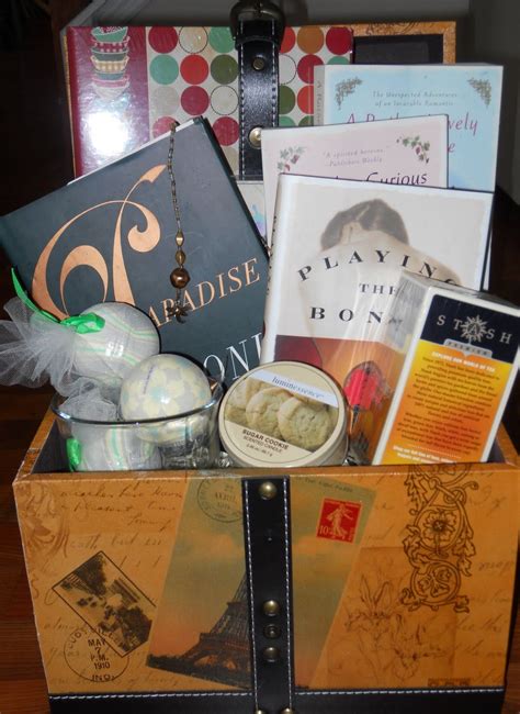 book themed gift basket