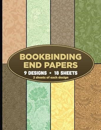 Bookbinding End Papers