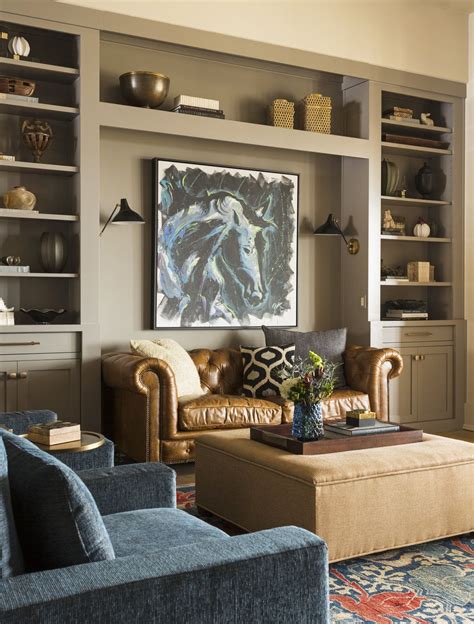 Bookcase Around Couch