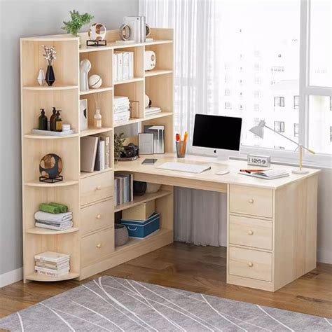Bookcase Corner Desks