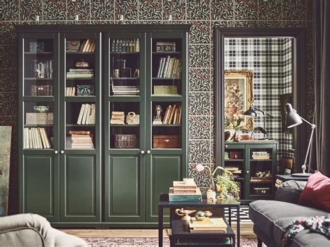 Bookcase Ikea Green