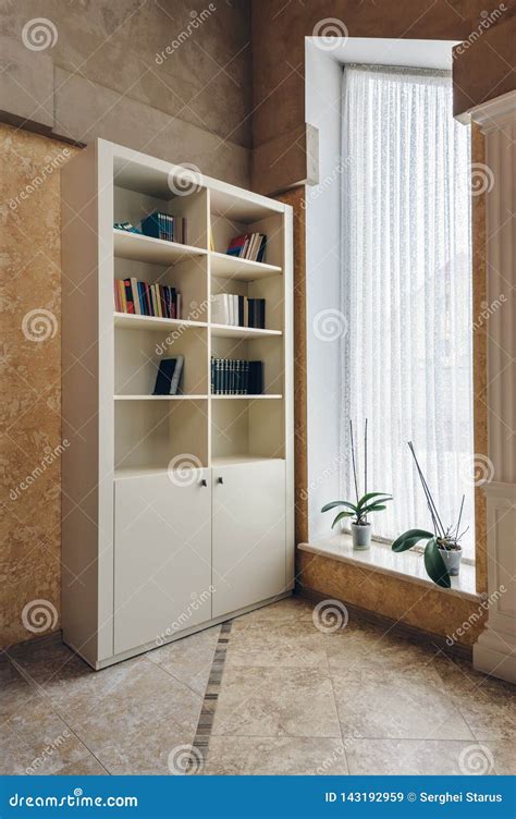 Bookcase Near Window