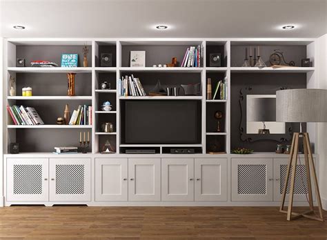 Bookcase Tv Stand Wall Unit