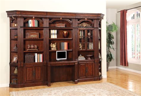 Bookcase Wall Unit With Storage