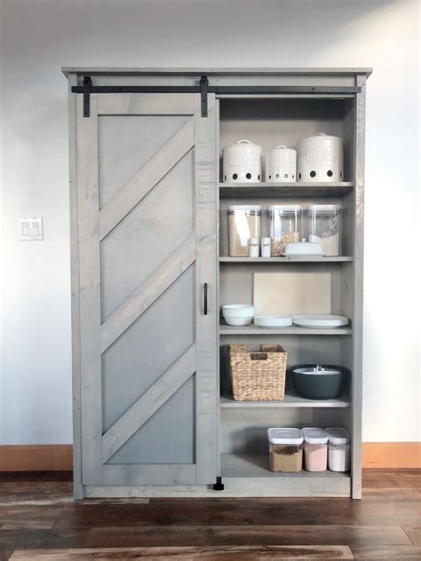 Bookcase With Barn Door