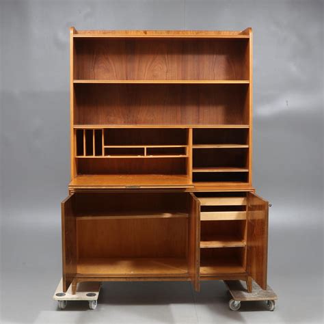 Bookcase With Drop Leaf Desk