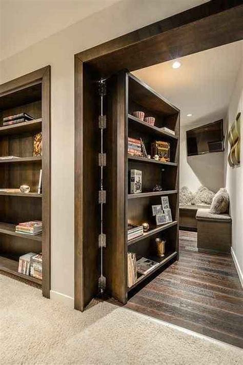Bookcase With Hidden Storage