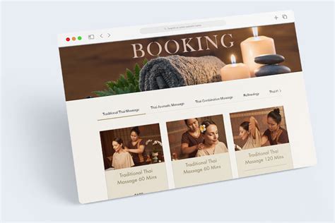 booking massage