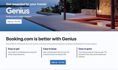 booking.com genius