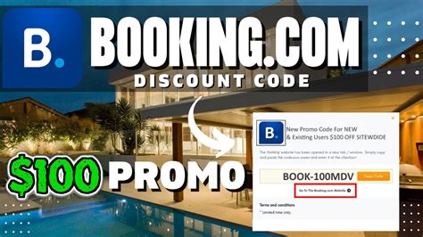 booking.com promo code today