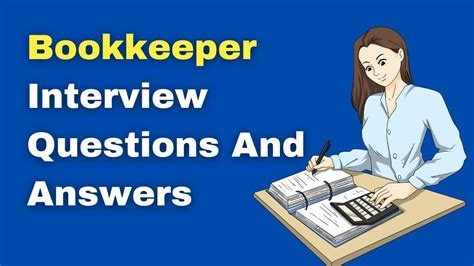 bookkeeper interview questions and answers