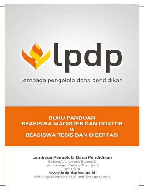 Panduan Lengkap: Booklet Beasiswa LPDP, Kunci Sukses Raih Impian Studi