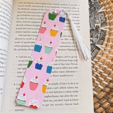 Bookmark Cupcake Drawing